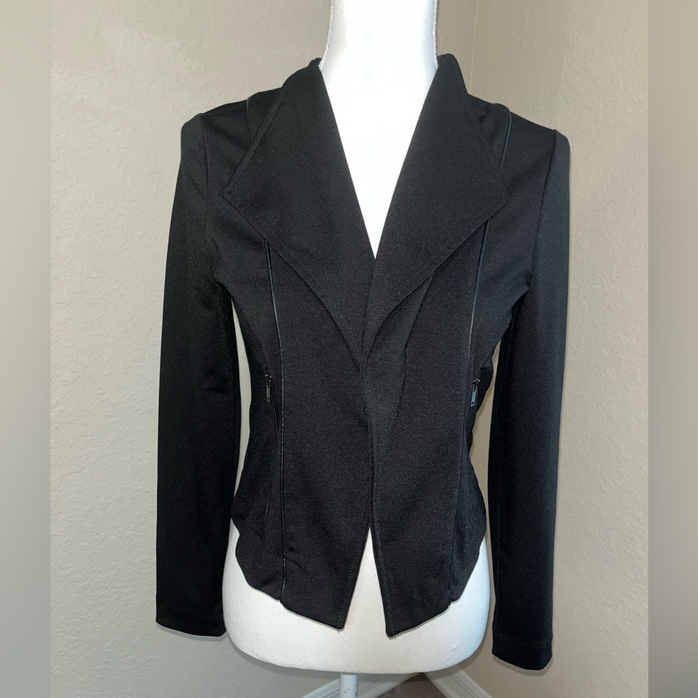 Banana Republic Black Knit Open Blazer - Picture 12 of 12